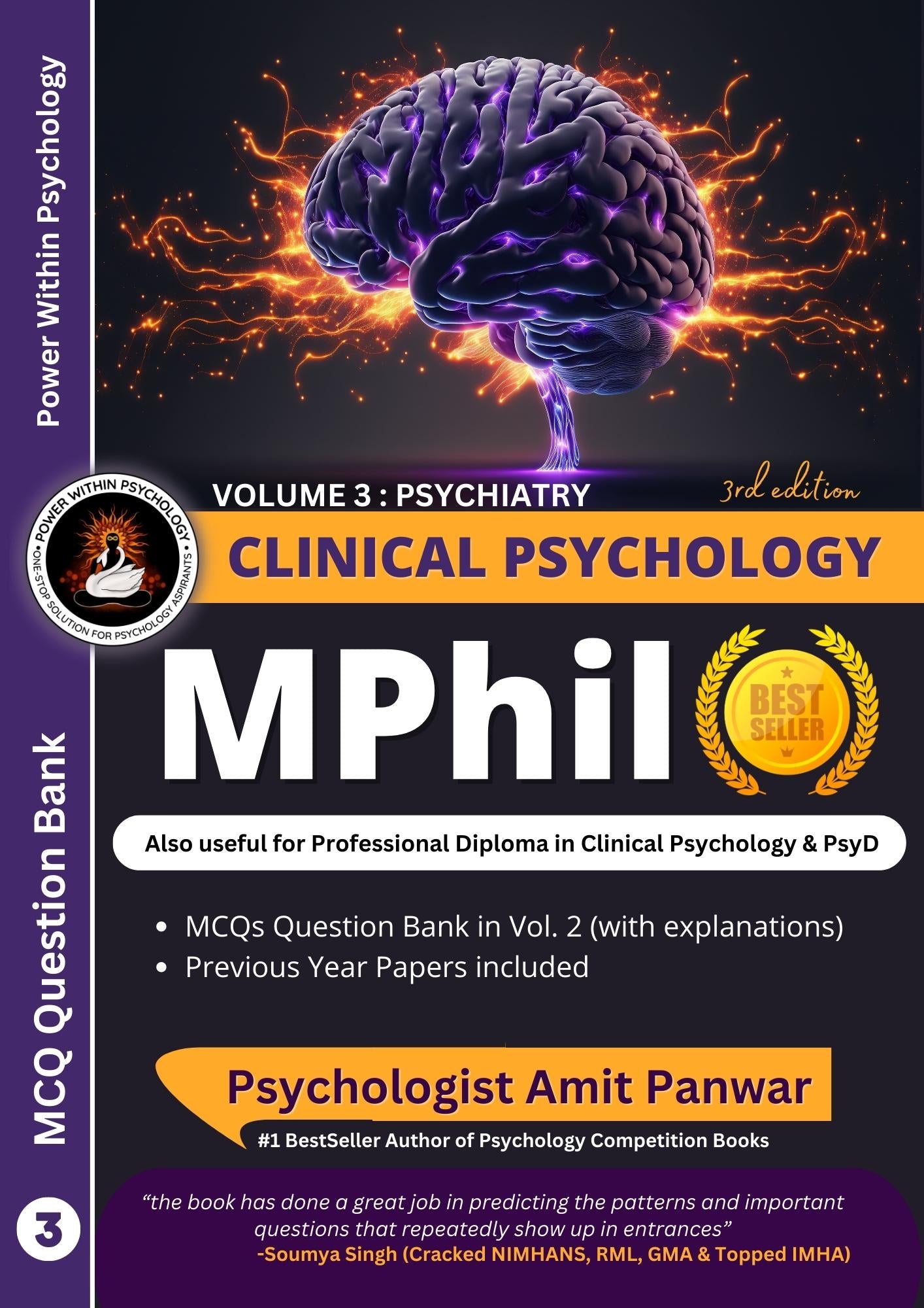 MPhil Clinical Psychology (4 Books Set) - Professional Diploma in Clinical Psychology & PsyD Entrance Exam Preparation Book - New Edition 4, 2025